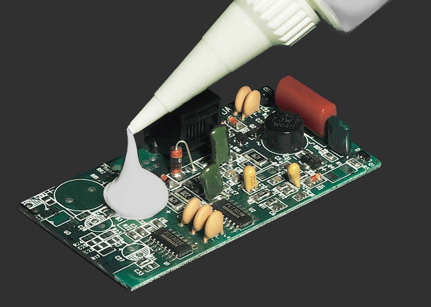 RTV silicone sealant for electronics